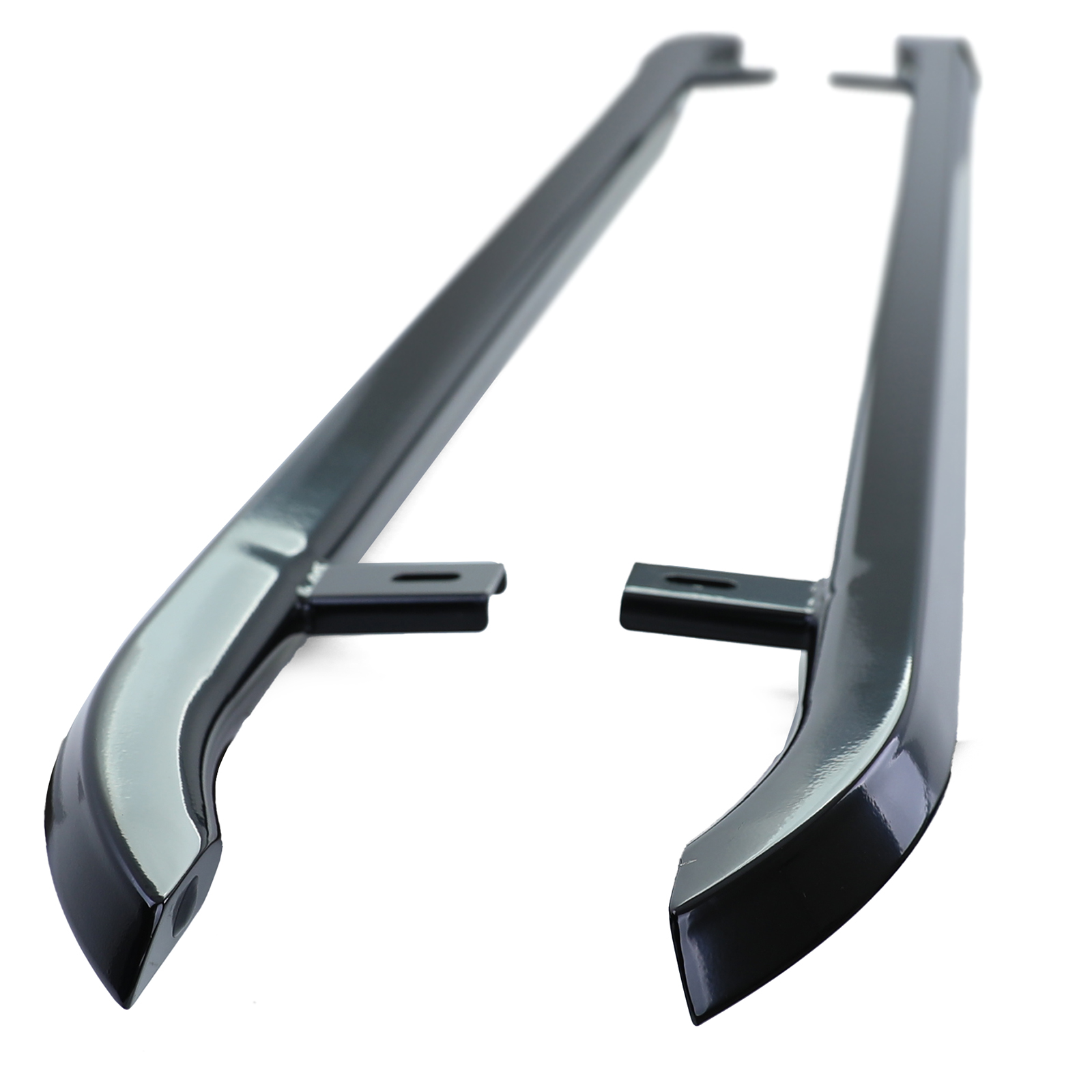 Sidesteps VW T5 T6 T6.1 korte wielbasis Glans Zwart
