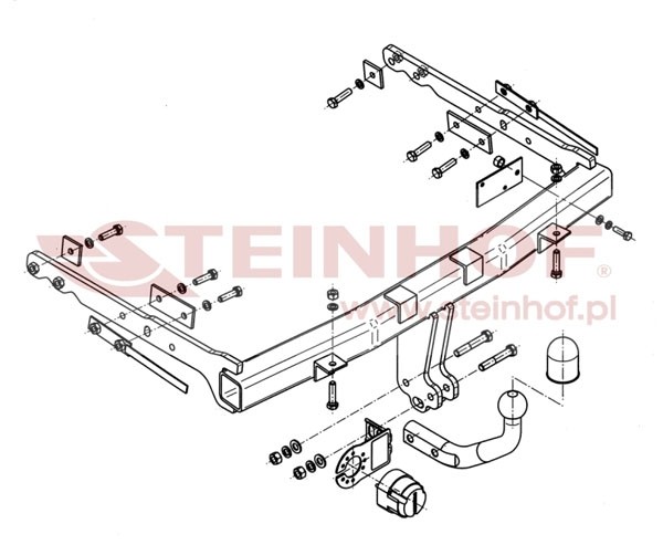Trekhaak Ford S-Max 2006-....