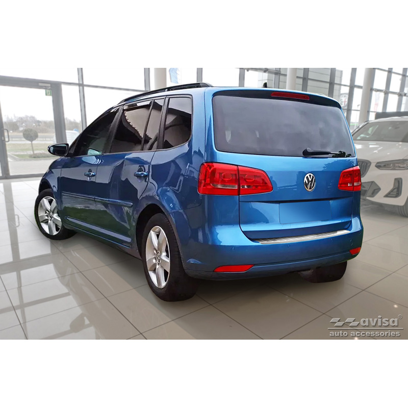 RVS Achterbumperprotector  Volkswagen Touran II GP2 2010-2015 'Ribs'