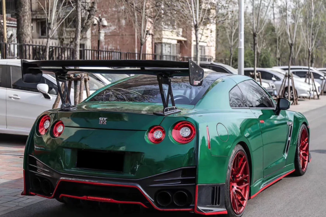 Nissan GTR R35 CBA/DBA/EBA VTX Style Carbon Spoiler 2008-2021
