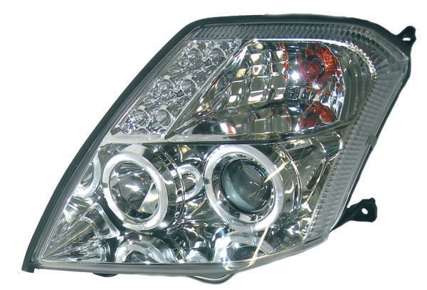 Koplampen Citroen C2 03-08 LED Angel eyes