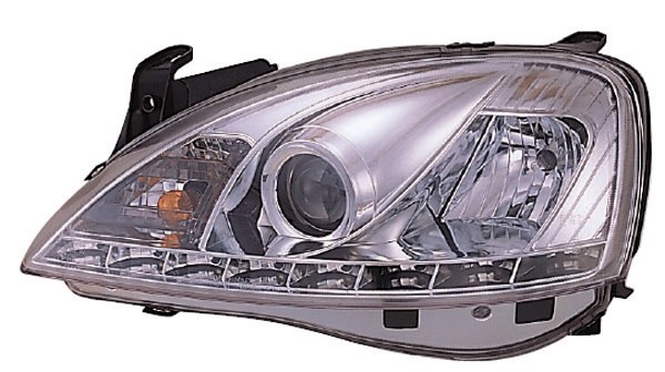 Koplampen Opel CORSA C 00-06 DRL-Look