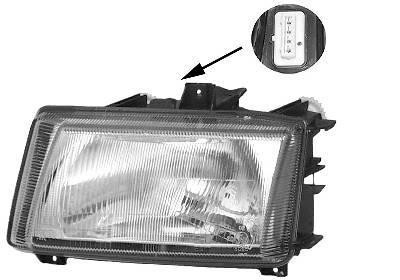 koplamp, Valeo, H4, rechts,-12/1999 VW Polo, Sedan/Variant, 1994