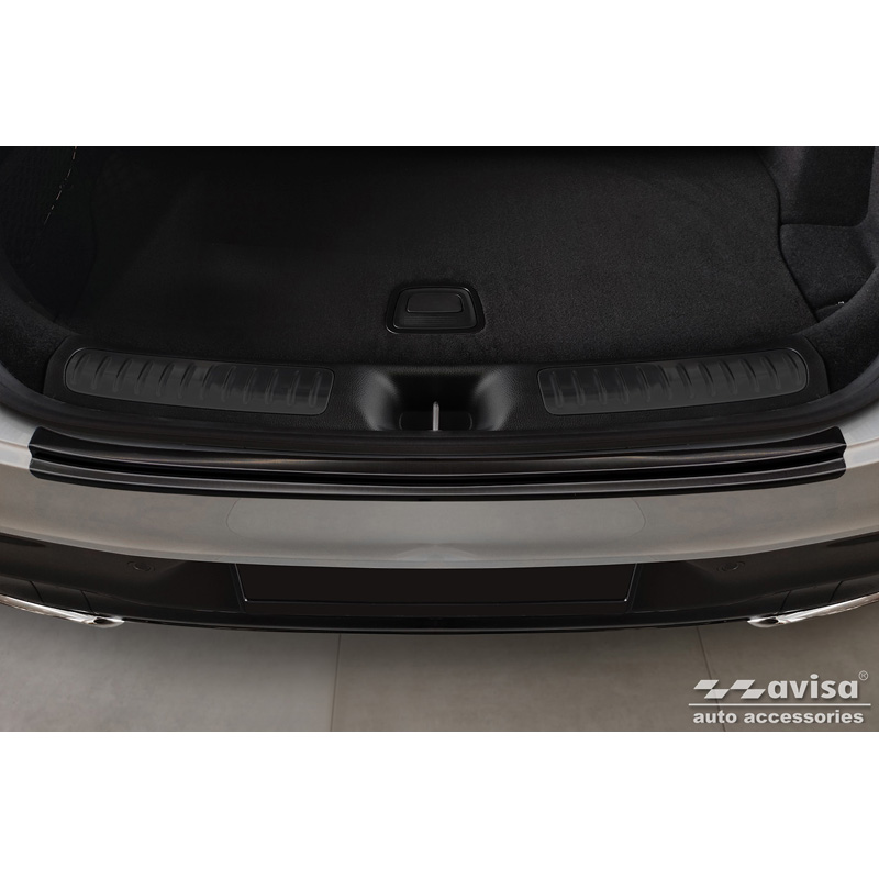 Zwart RVS Achterbumperprotector  Mercedes GLC II Coupé (C254) 2023-