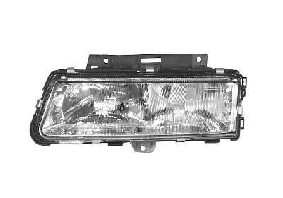 koplamp, Valeo, H1+H1, rechts,-01/1998 Citroen Xantia, 1993-2001