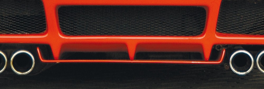 Achter diffusor voor achterbumper RS-4-Look VW Golf IV Rieger
