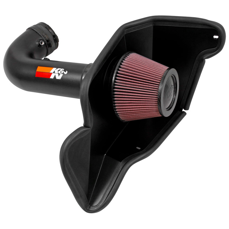K&N Typhoon Kit  Shelby Mustang GT350/R 5.2 V8 2016-2019 - Zwart Textuur (69-3538TTK)