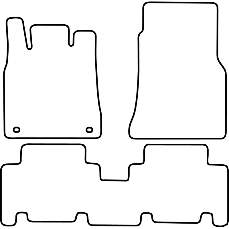Automatten  Mercedes A Klasse 1997-2001
