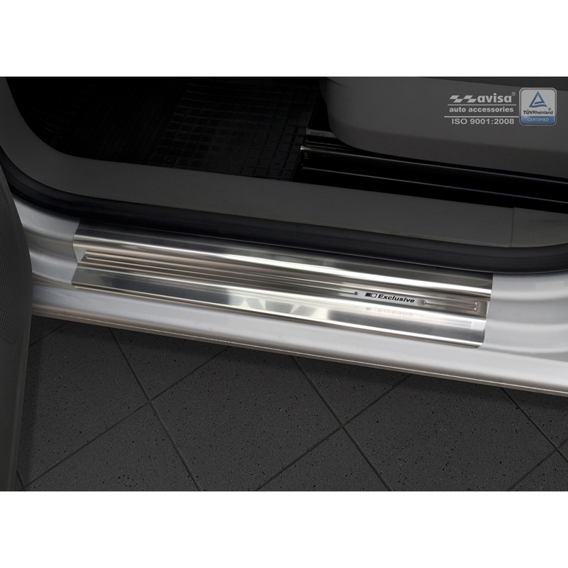 RVS Instaplijsten  Volkswagen Caddy 2004-2015 & 2015-2020 - 'Exclusive' - 2-delig