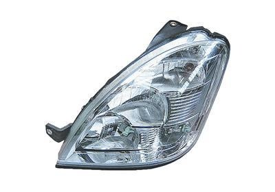 koplamp, H1+H7, elektr verstelb, incl motor, rechts Iveco Turbod