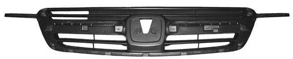 Radiator Grill HONDA CRV 02-04 COMPLEET met Chroom RAND