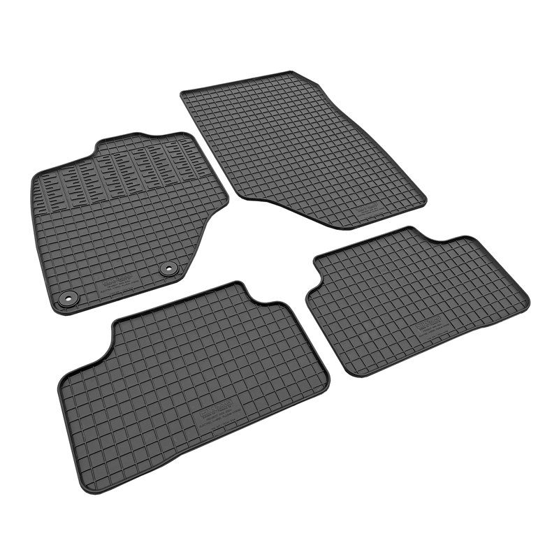 CIKCAR Rubber matten  Peugeot 3008 III PHEV/EV 2024- / 5008 III PHEV/EV 2024- & Citroën C5 Aircross II PHEV/EV 2025- & Opel Grandland II PHEV/EV 2024- (4-delig + montagesysteem)