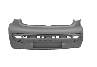 achterbumper, in primer Peugeot 107, 2005-2012
