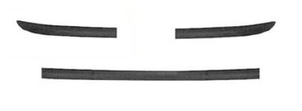 achterbumperlijst, 3/5 drs, rechts, 09/2001-Ford Focus, 1998-200
