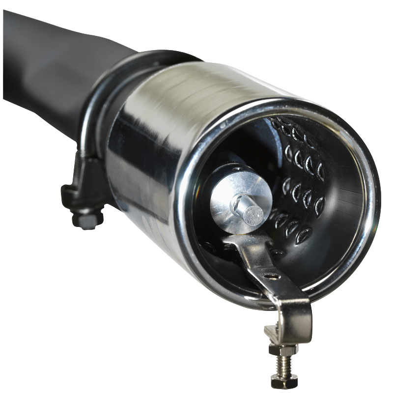 Universeel uitlaatfluitje 'Turbo' -  diameter 32-43mm