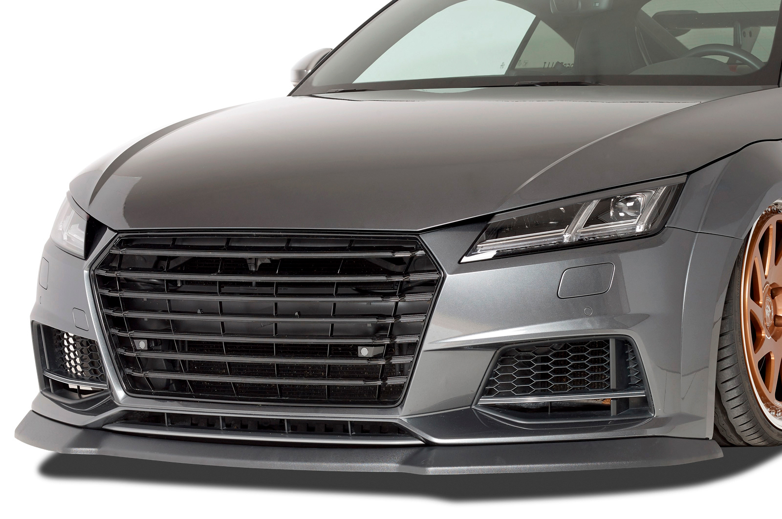 Koplampspoiler Audi TT FV/8S CSR Glans Zwart