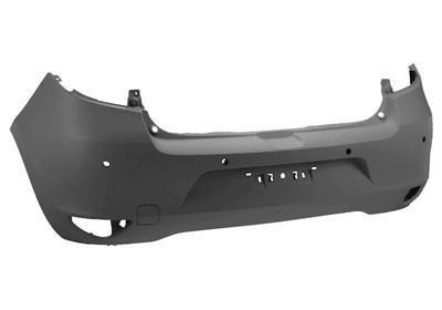 achterbumper, in primer, 3/5 drs, PDC Renault Clio, 2009-2012