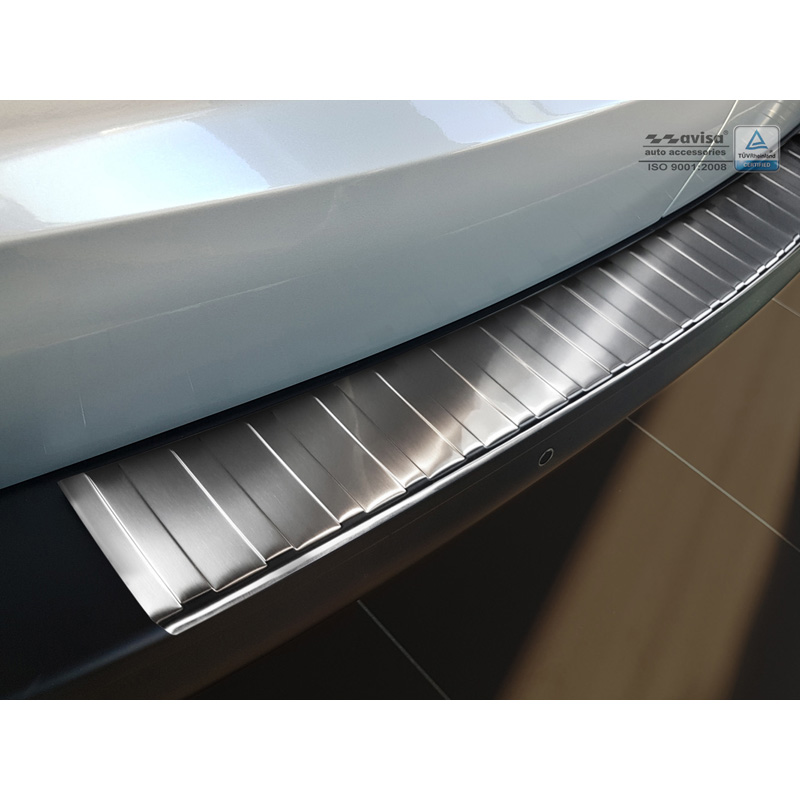 RVS Achterbumperprotector  Citroën Jumpy & Peugeot Expert 2016- 'Ribs' (ongespoten bumper)