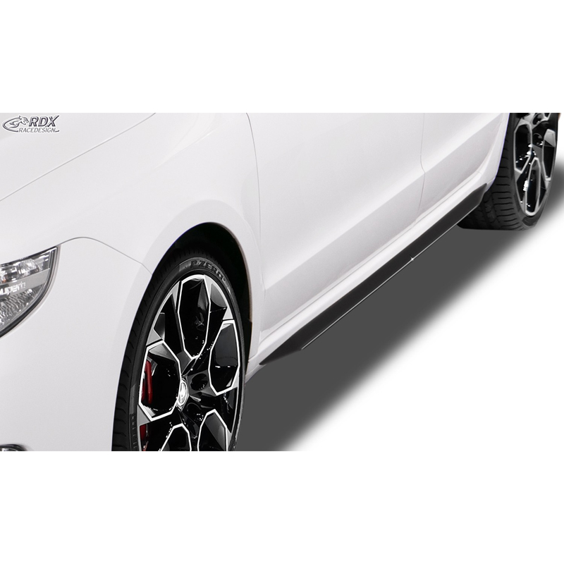 Sideskirts 'Slim'  Skoda Superb II (3T) 2008-2015 (ABS zwart glanzend)