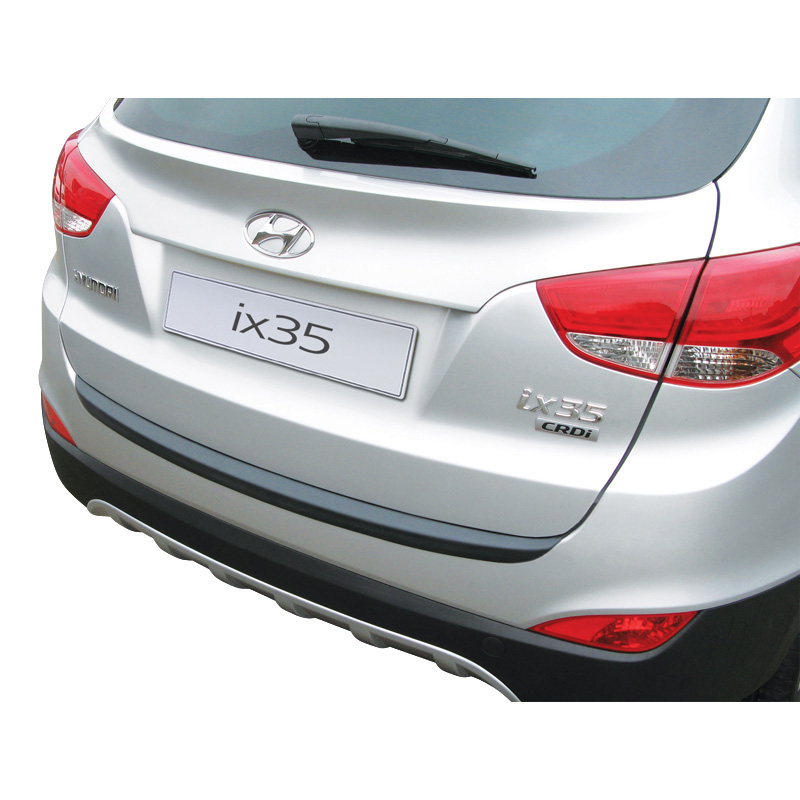 ABS Achterbumper beschermlijst  Hyundai ix35 2010-2015 Zwart