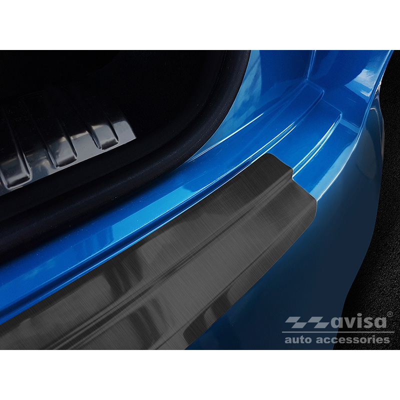 Zwart RVS Achterbumperprotector  Audi E-Tron incl. Sportback 2018-