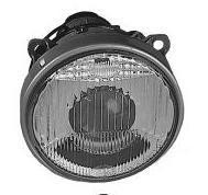 koplamp, buiten, H1, links, 08/1988-BMW 3 serie E30, 1982-1990