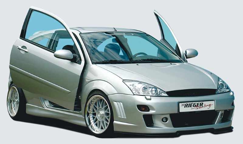 Spoilerzwaard Carbon voor Voorbumper Ford Focus Rieger