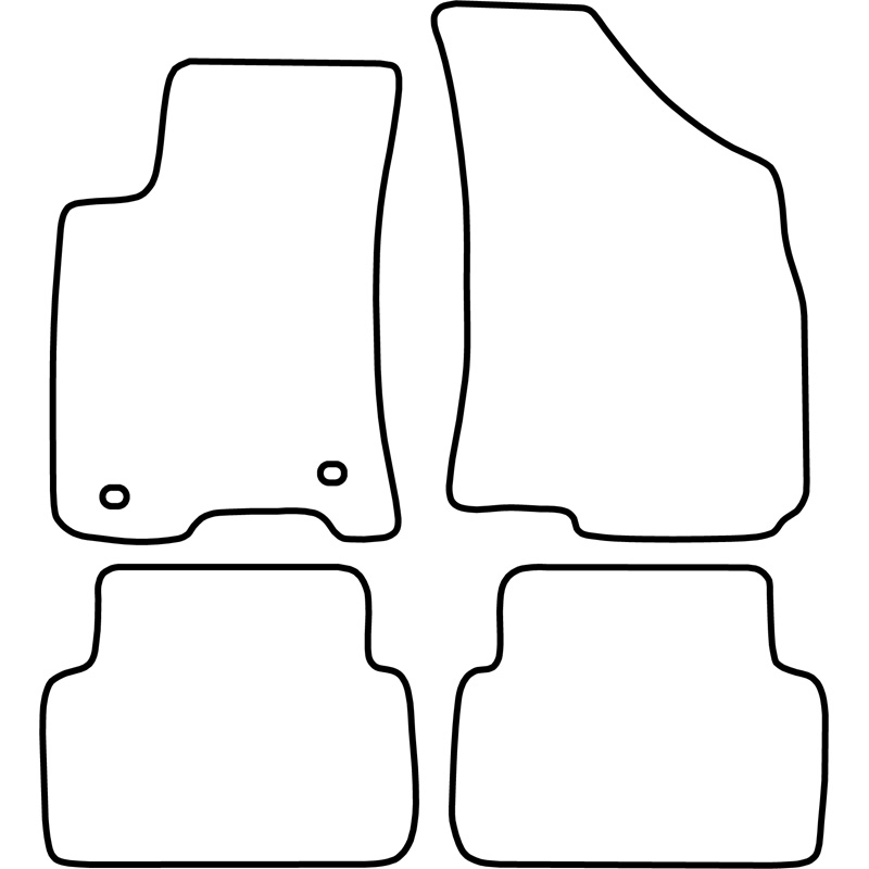 Automatten  Daewoo Lanos 1997-2003