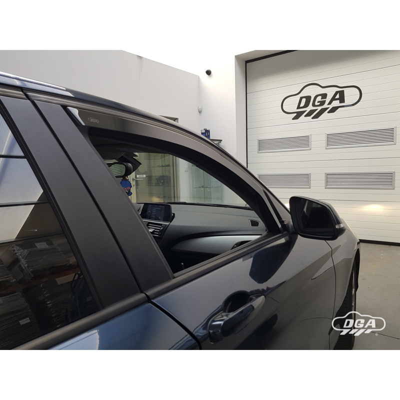 DGA Zijwindschermen  BMW 1-Serie (F20) 5-deurs 2011-2019 (2-delig)