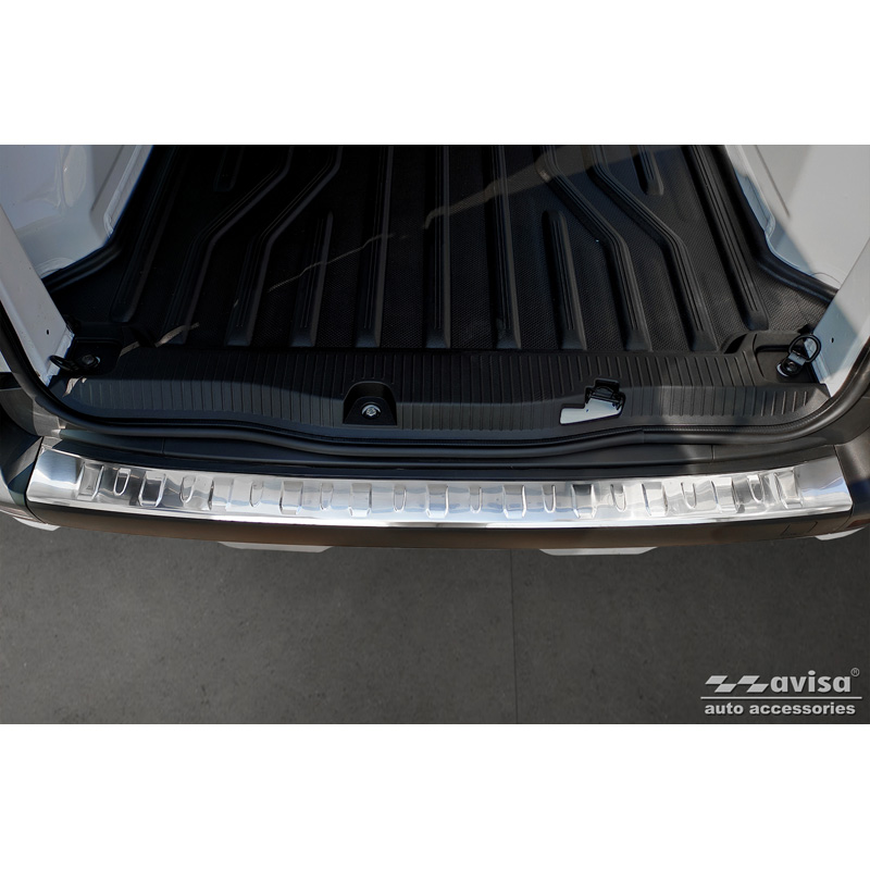 RVS Achterbumperprotector  Renault Kangoo III Furgon & Nissan Townstar 2021- 'Ribs'