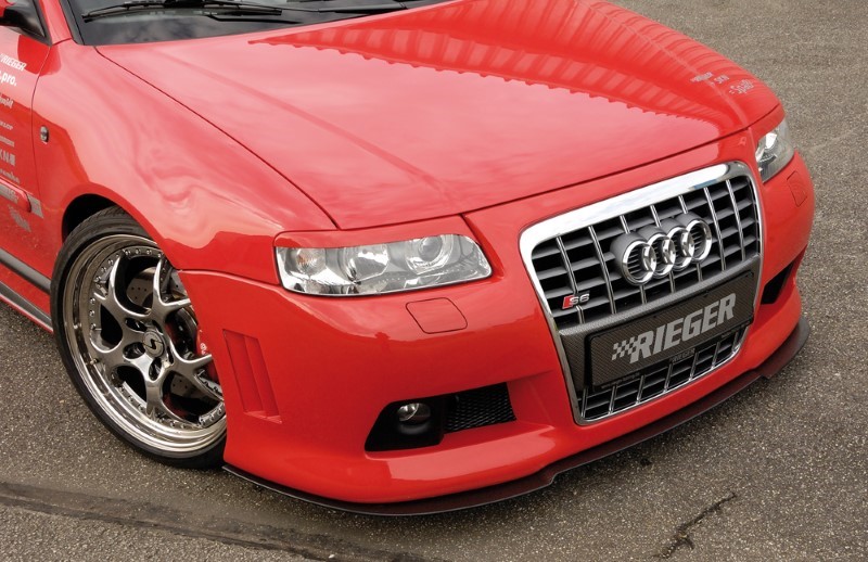 Spoilerzwaard gevormd voor Voorbumper Audi A3 8L S3- Look ABS Ri
