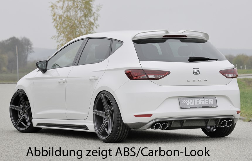 Diffuser Seat Leon F5 Rieger dubbele uitlaat links + rechts