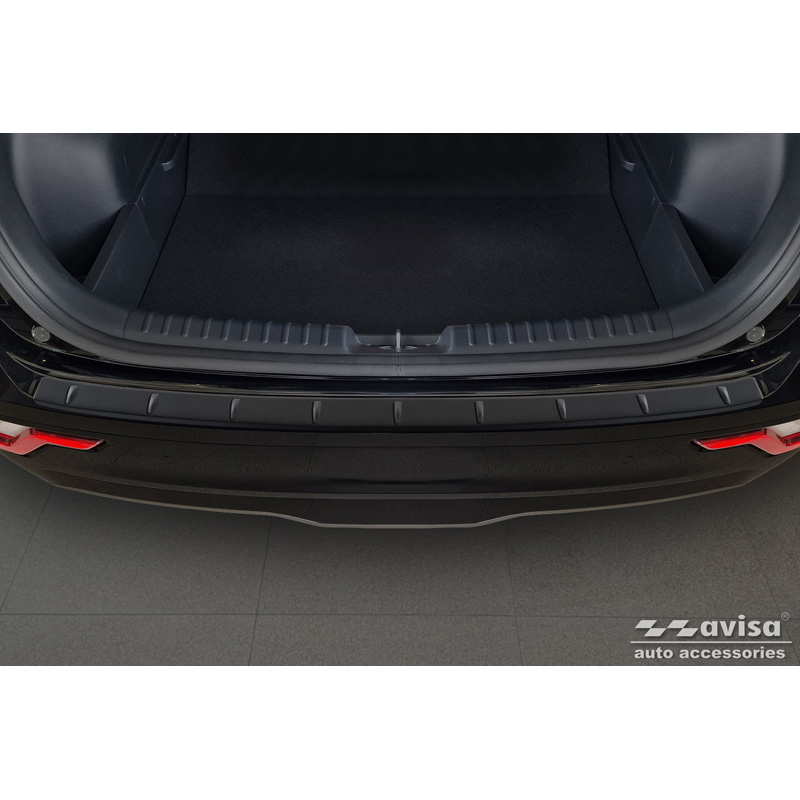 Matzwart RVS Achterbumperprotector  Kia Niro II Hybrid & Niro II EV (SG2) 2022- 'Ribs'