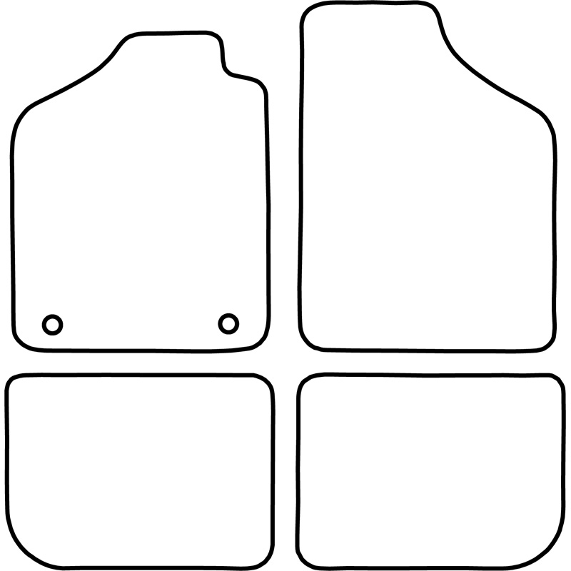 Automatten  Fiat Uno 1983-1994