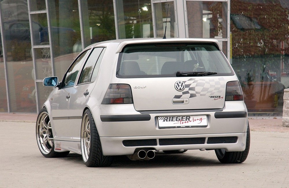 Achterbumper Diffusor VW Golf IV Rieger
