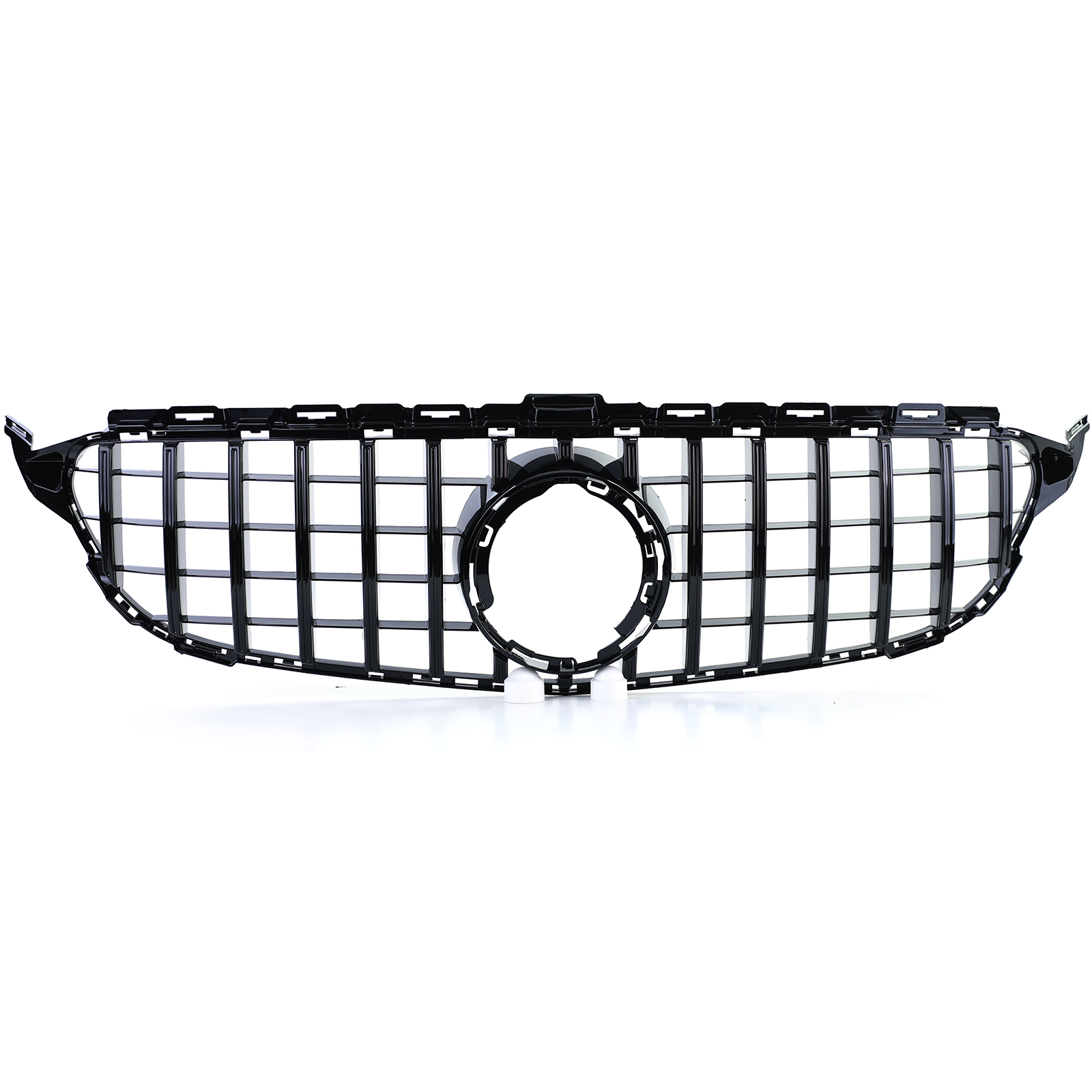 Grill Mercedes W205 13-18 Zwart Glanzend