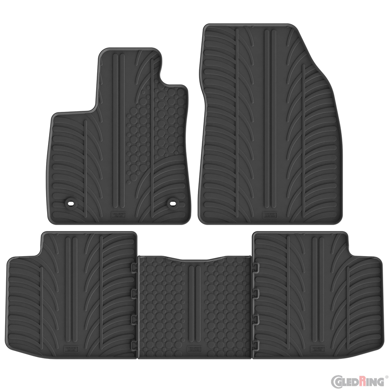 Gledring Rubbermatten  MG S5 EV 2025- (T profiel 5-delig)