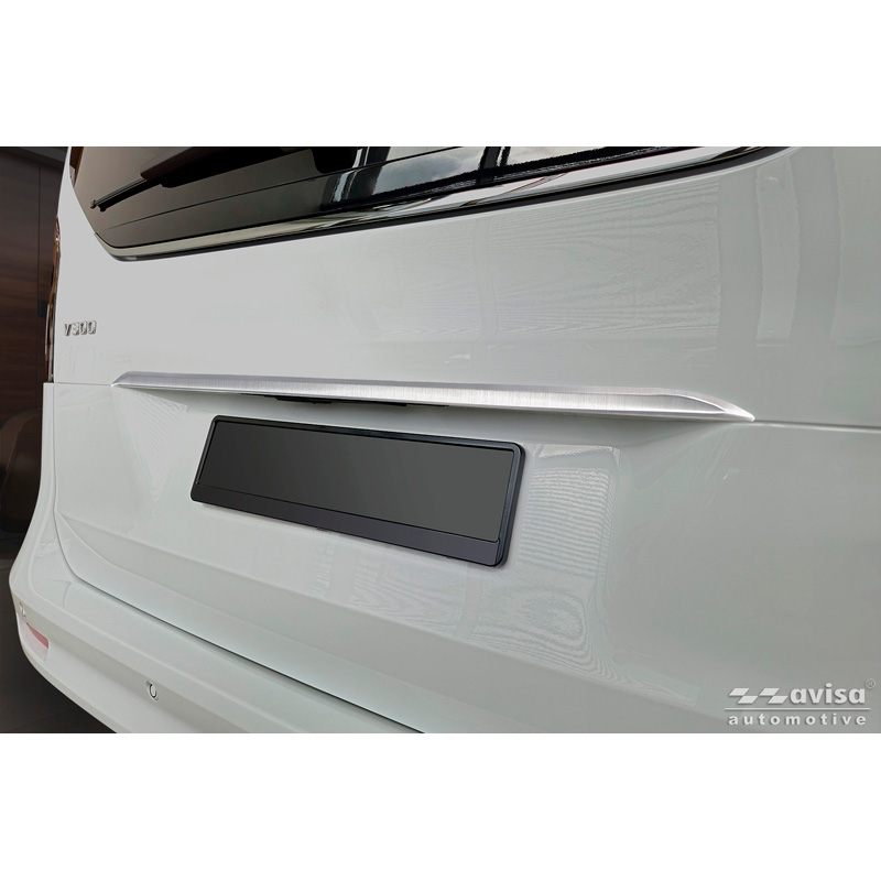 Avisa Geborsteld RVS Kofferbak Sierlijst  Mercedes V-Klasse (W447) 2014-2019, Facelift 2019-2024 & Facelift 2024-