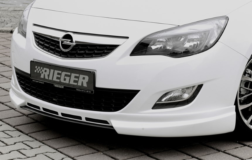 Spoilerzwaard Opel Astra J Rieger