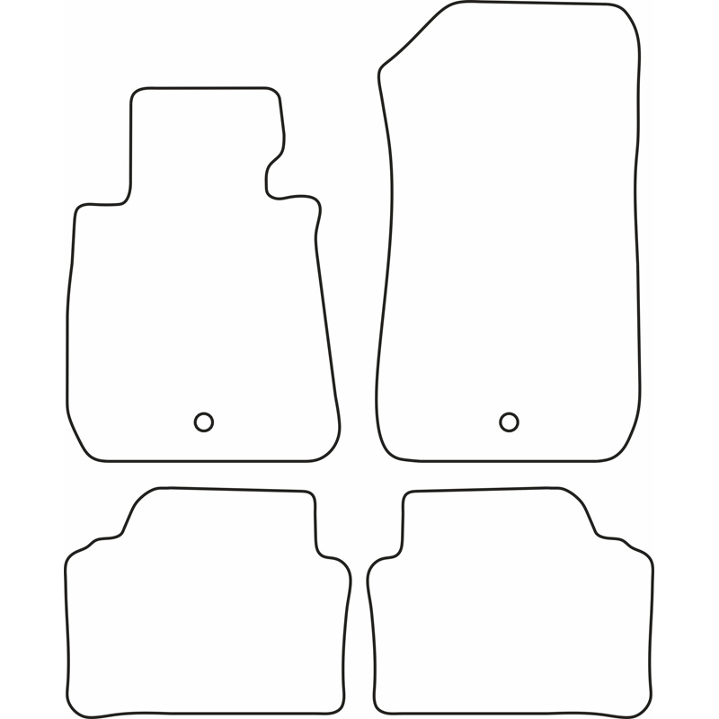 Automatten Velours  BMW 3-Serie E90/E91 2005-2012