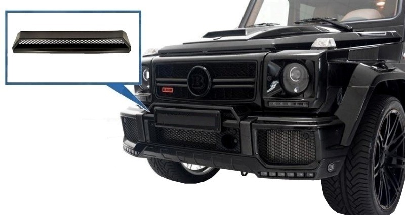 Voorbumper onderspoiler Mercedes W463 G-Klasse 89-17