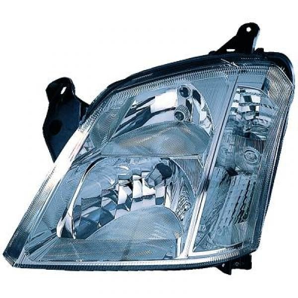 Koplamp rechts MERIVA 03-10 H7+H1
