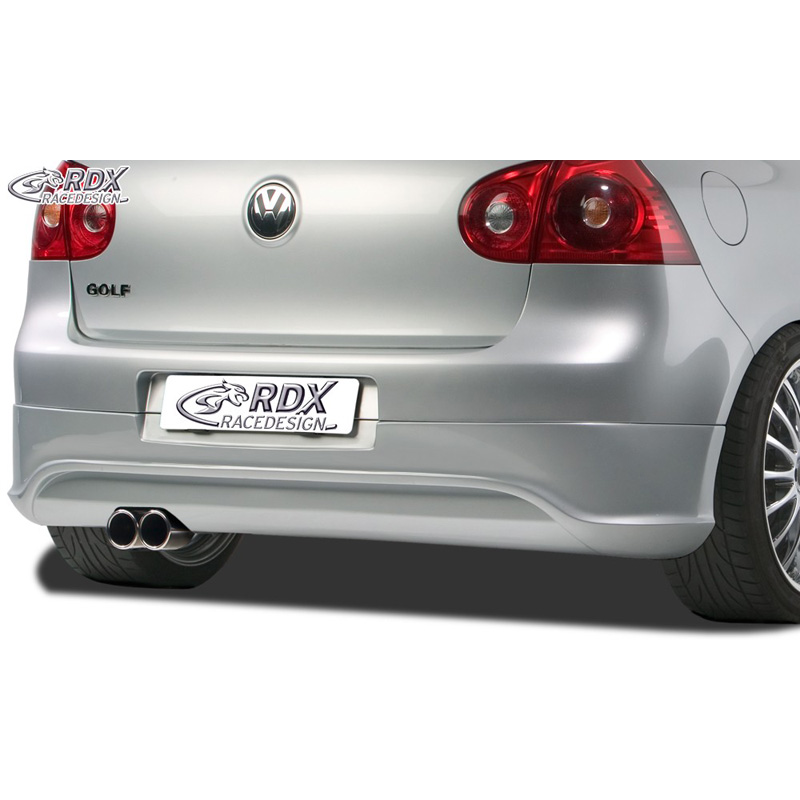 Achterskirt  Volkswagen Golf V R32 Hatchback 3/5-deurs 2003-2008 (uitlaat links) excl. Variant/Plus (ABS)