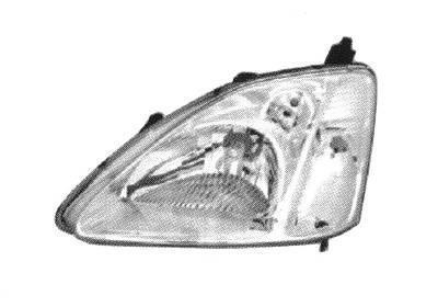 koplamp, Bosch, H4, elektr verstelb, incl motortje, links Honda