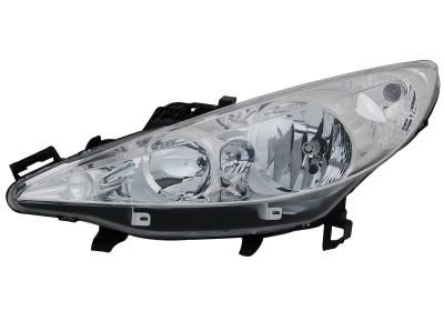 koplamp, Valeo, H7+H7, elektr verstelb, incl stelmotortje, recht