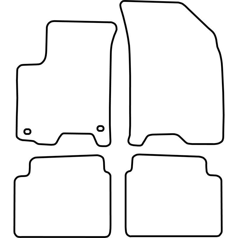 Automatten  Chevrolet Kalos 2005-2008