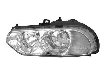 koplamp, Carello, H7+H1, incl motortje, rechts Alfa Romeo 156, 1