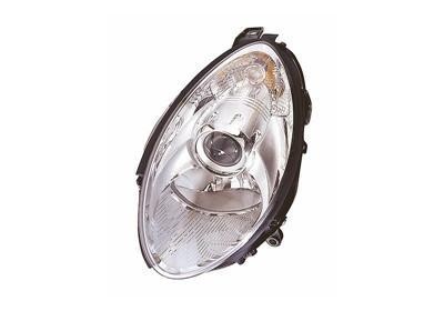 koplamp, H7+H7, elektr verstelb, incl stelmotortje, links Merced
