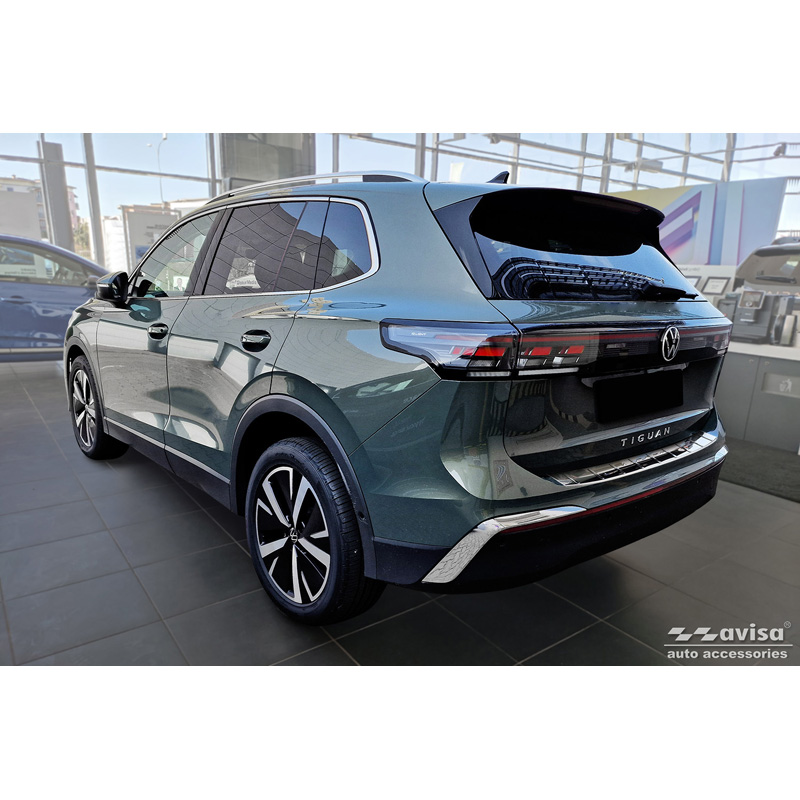 Chroom RVS Achterbumperprotector  Volkswagen Tiguan (CT1) 2024- 'Ribs'