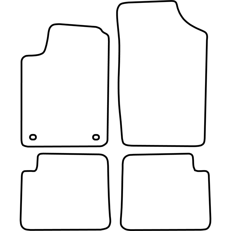 Automatten Velours  Citroen Xsara 1997-2004